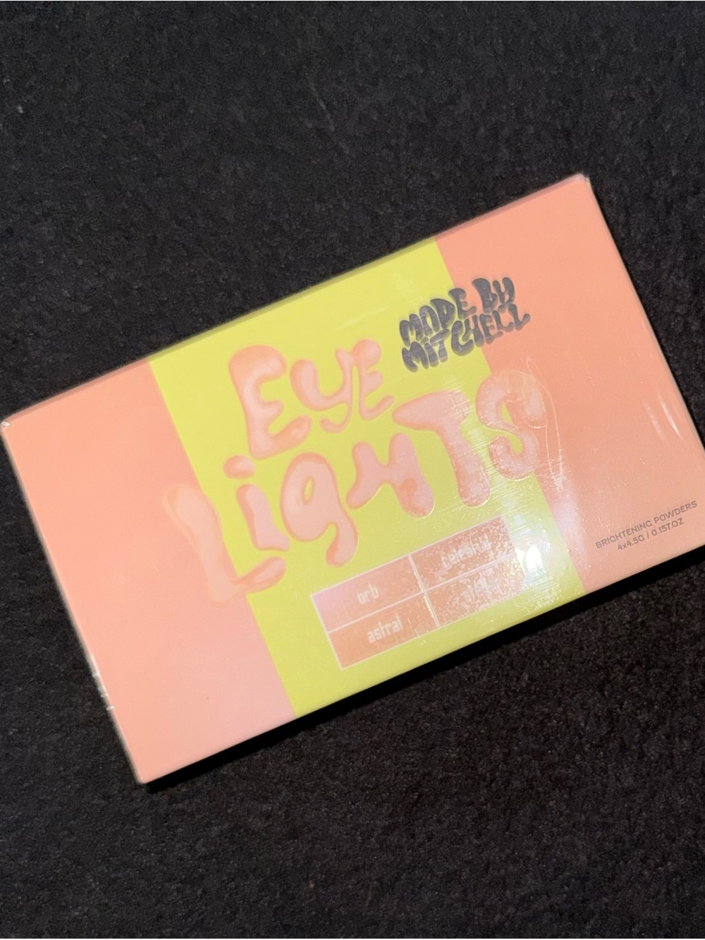 Eye Lights Shimmer Palette - Peach & Yellow Glow